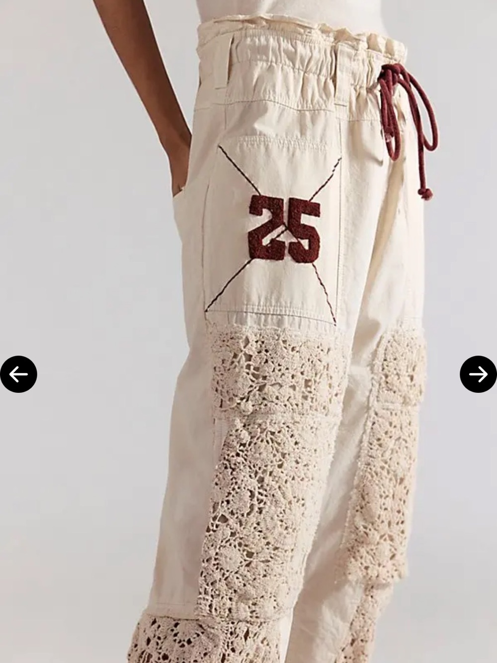 Free People NWT
Rockaway Pull-On Craft Pants - Picture 3 of 10